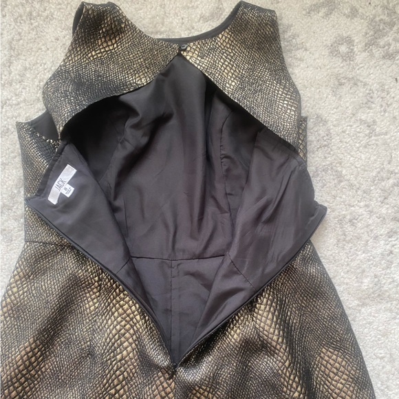Jack by BB Dakota Bronze Piccolo Romper Metallic Black and Gold - Picture 7 of 11